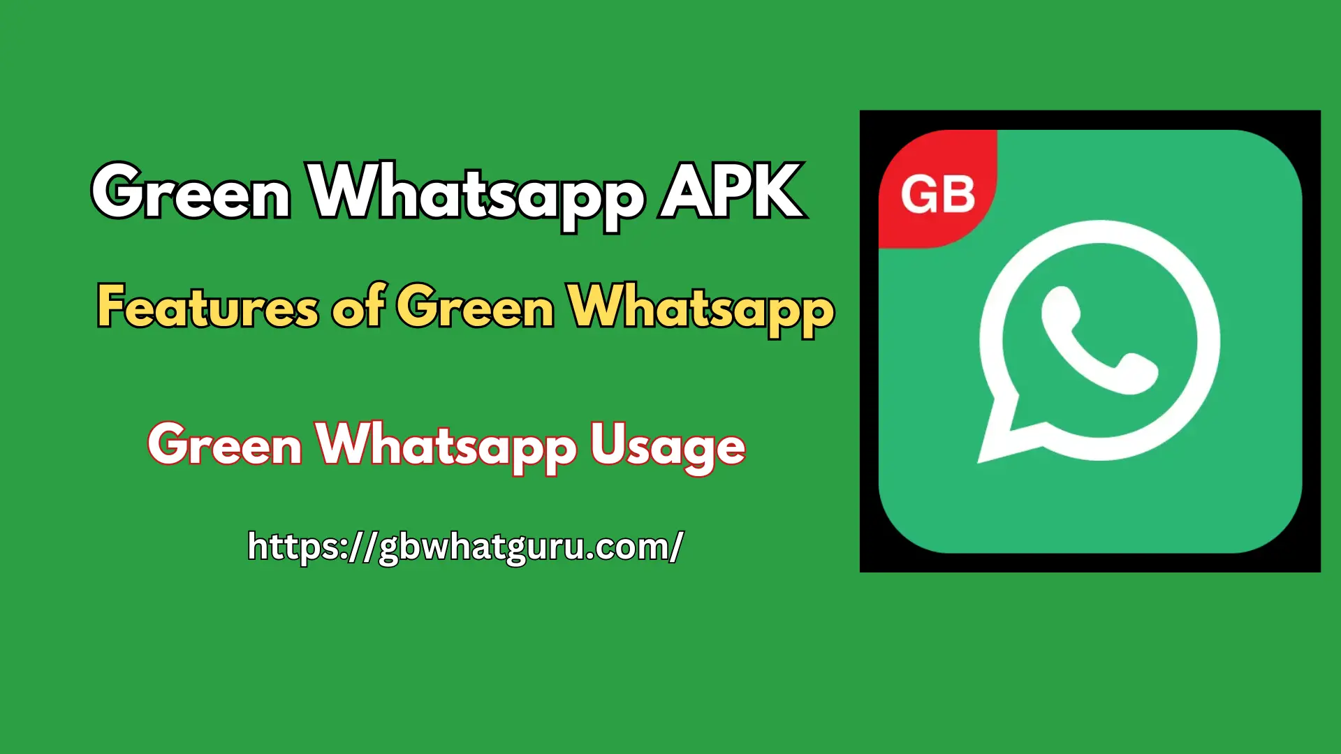 Green WhatsApp APk for free for Android latest version 2026