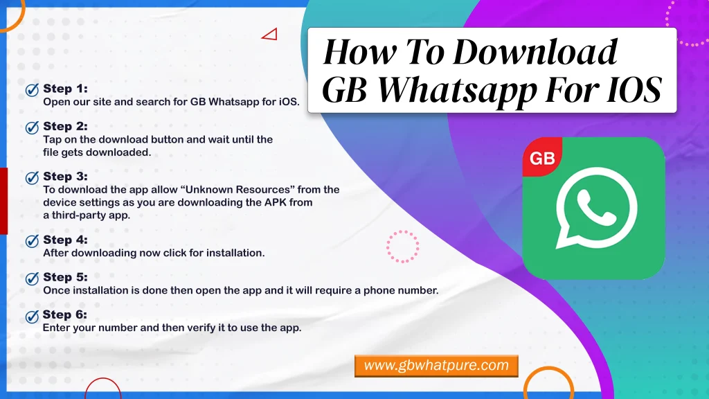 Download GB WhatsApp For iOS Latest iPhone Version 2026 3 gb whatsapp download